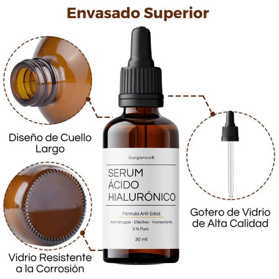 Ourganics™ Serum de Ácido Hialurónico