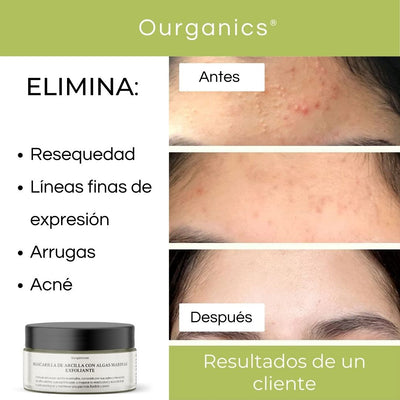 Ourganics™ Mascarilla de Arcilla Facial